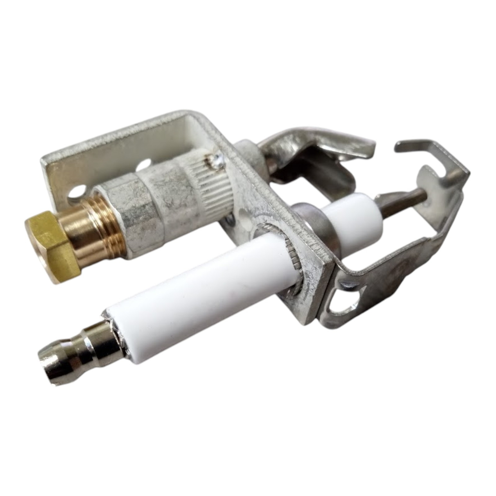 Gas Pilot Burner Ignitor for Honeywell Q345A1313 Natural and LP Orifice Included