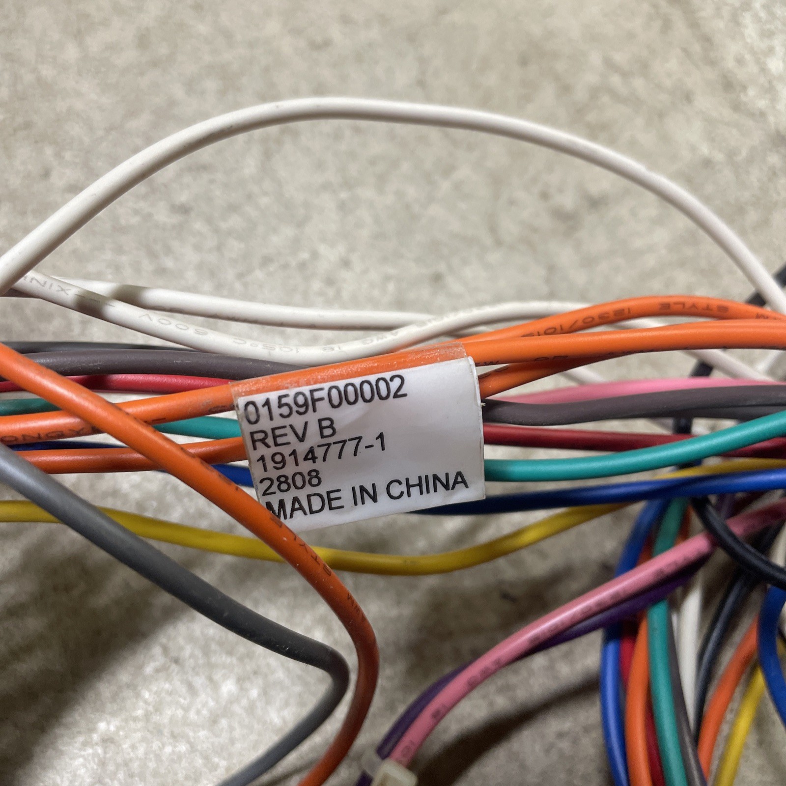 Goodman 0159F00002 Rev. B Wiring Harness Complete