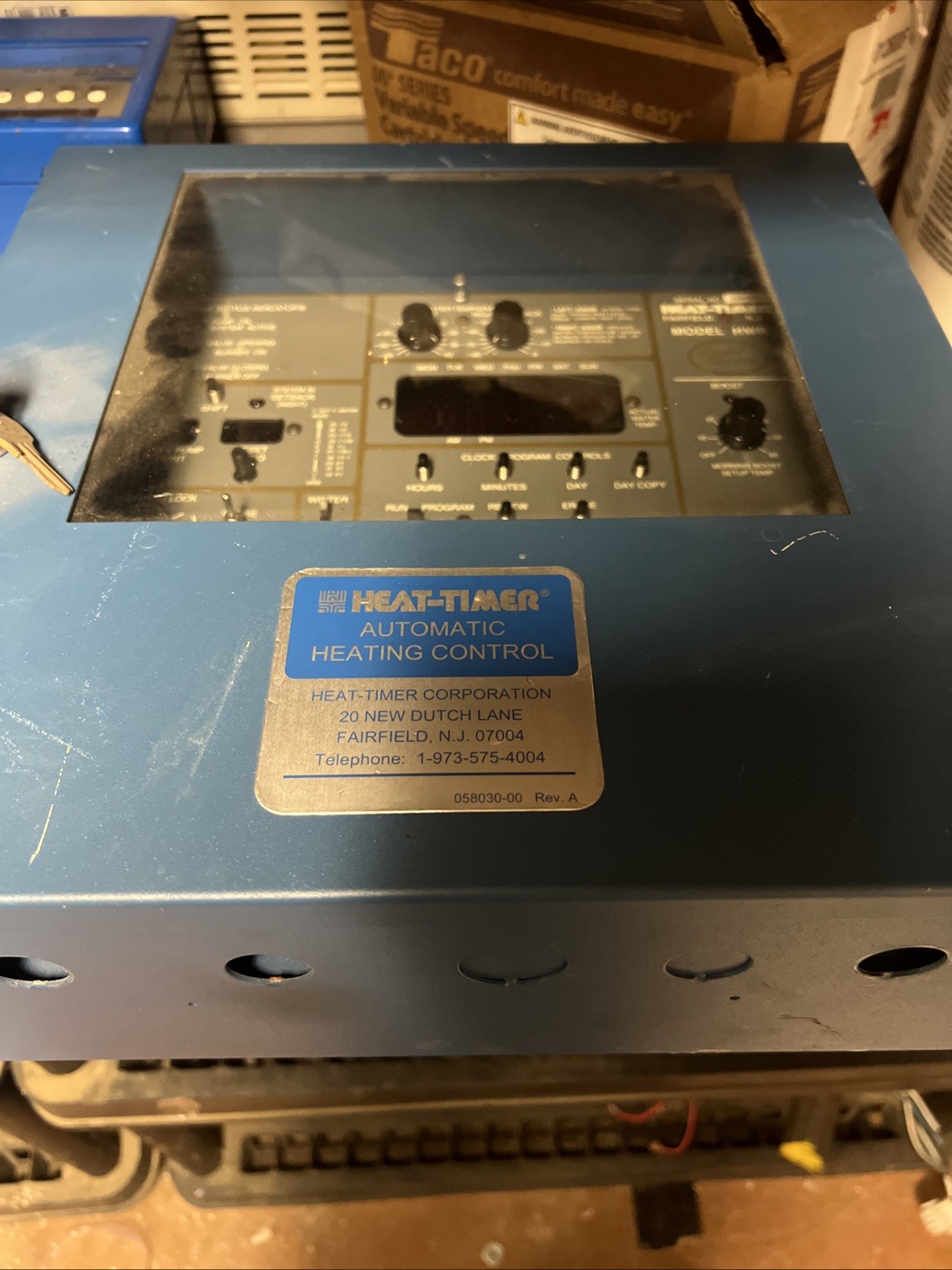 HEAT TIMER HWR GOLD / Hot Water Reset Control / USED