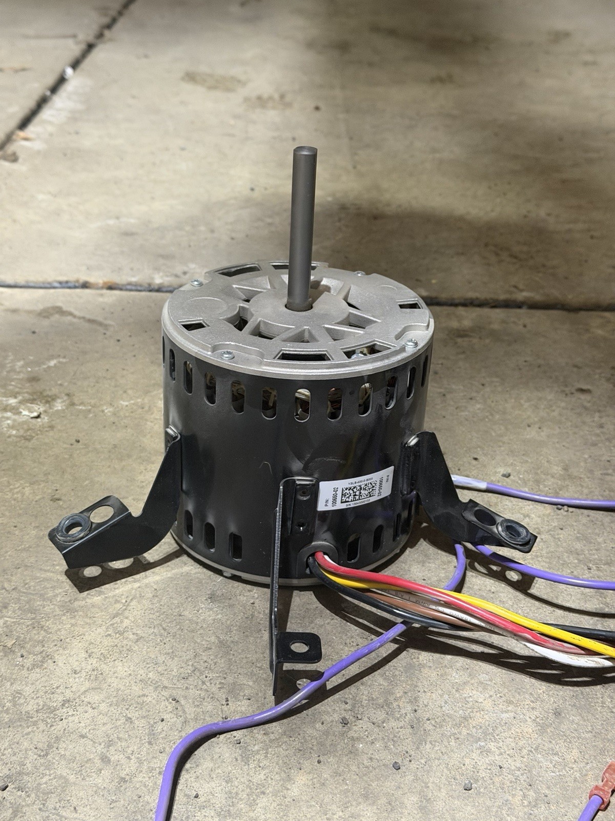 Interlink Furnace Blower Motor YSLB-400-6-B005 1075RPM 120V OEM Tested