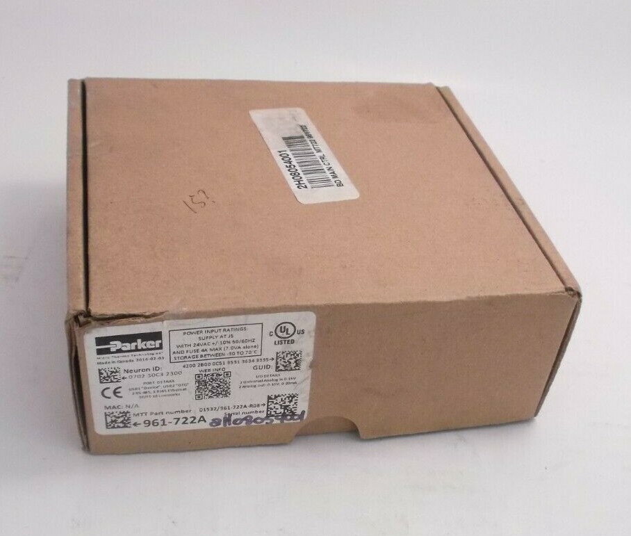 PARKER MT-722A / 961-722A Programmable Controller (HUSSMANN 2H08054001)