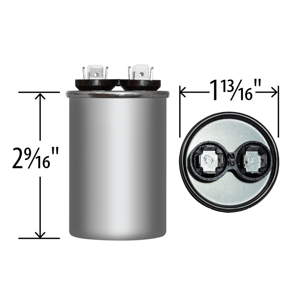 BMI 7.5 uF +/-6% 440VAC/B 50/60 Hz Motor Run Capacitor Replaces C107558550072