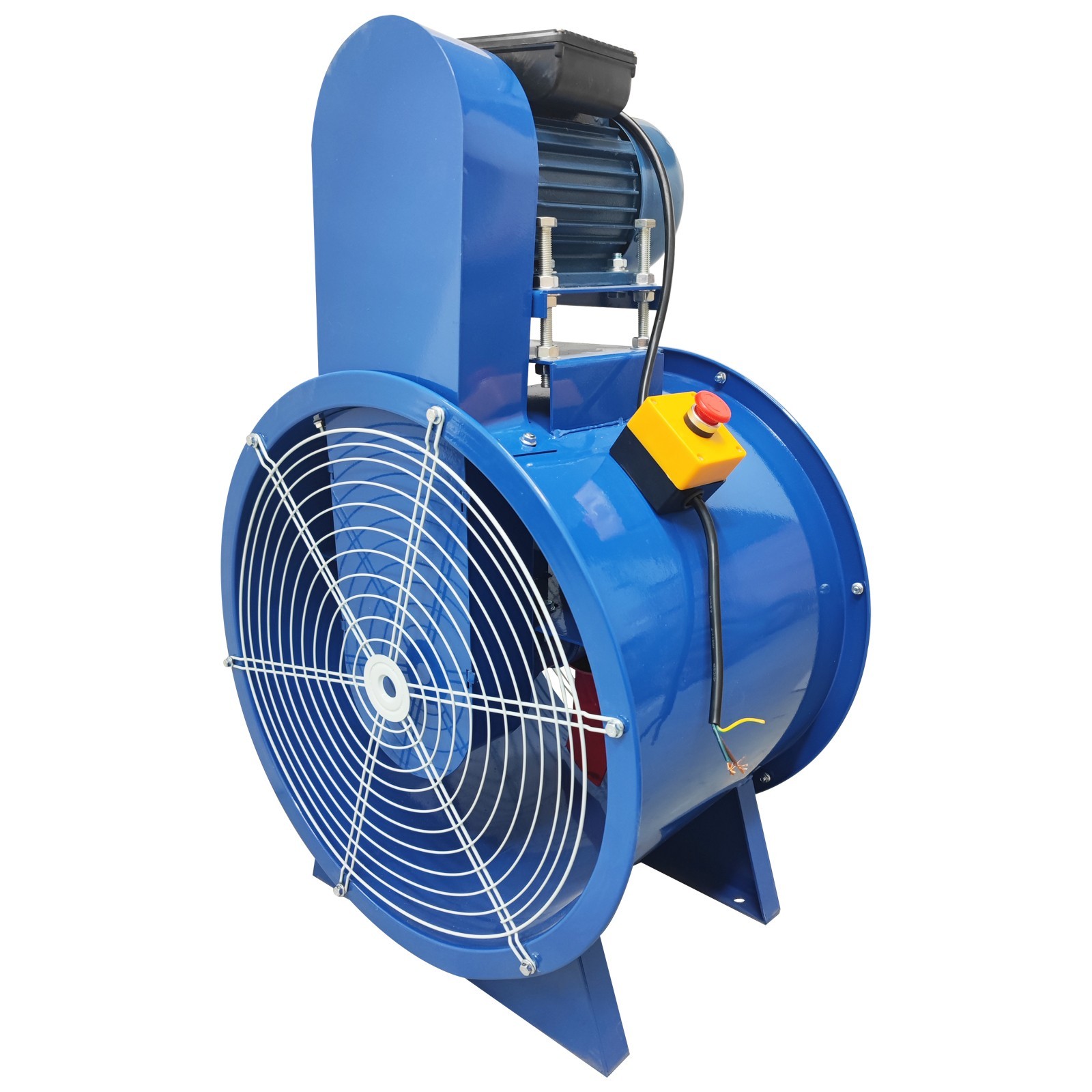 220V 750W 20″ Axial Blower Fan External Motor 4738CFM Industrial Ventilation