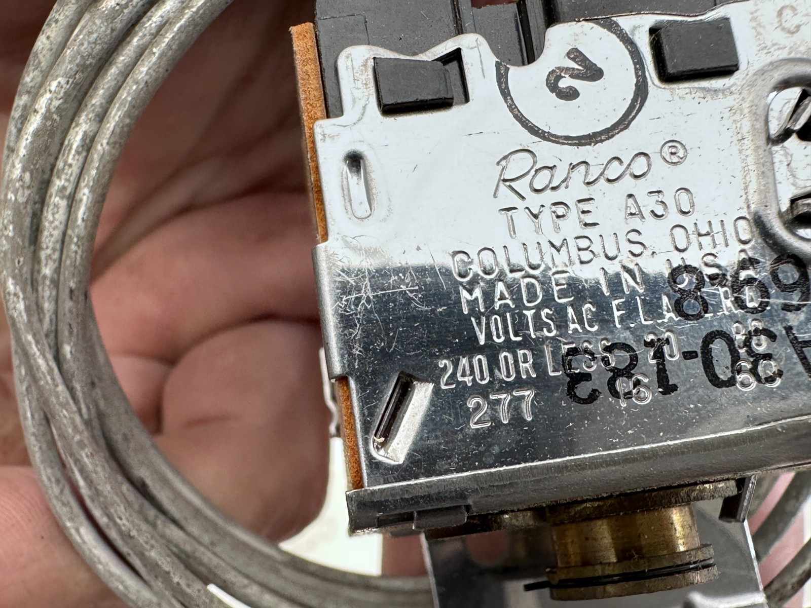 Ranco A30-183 Adaptable Control