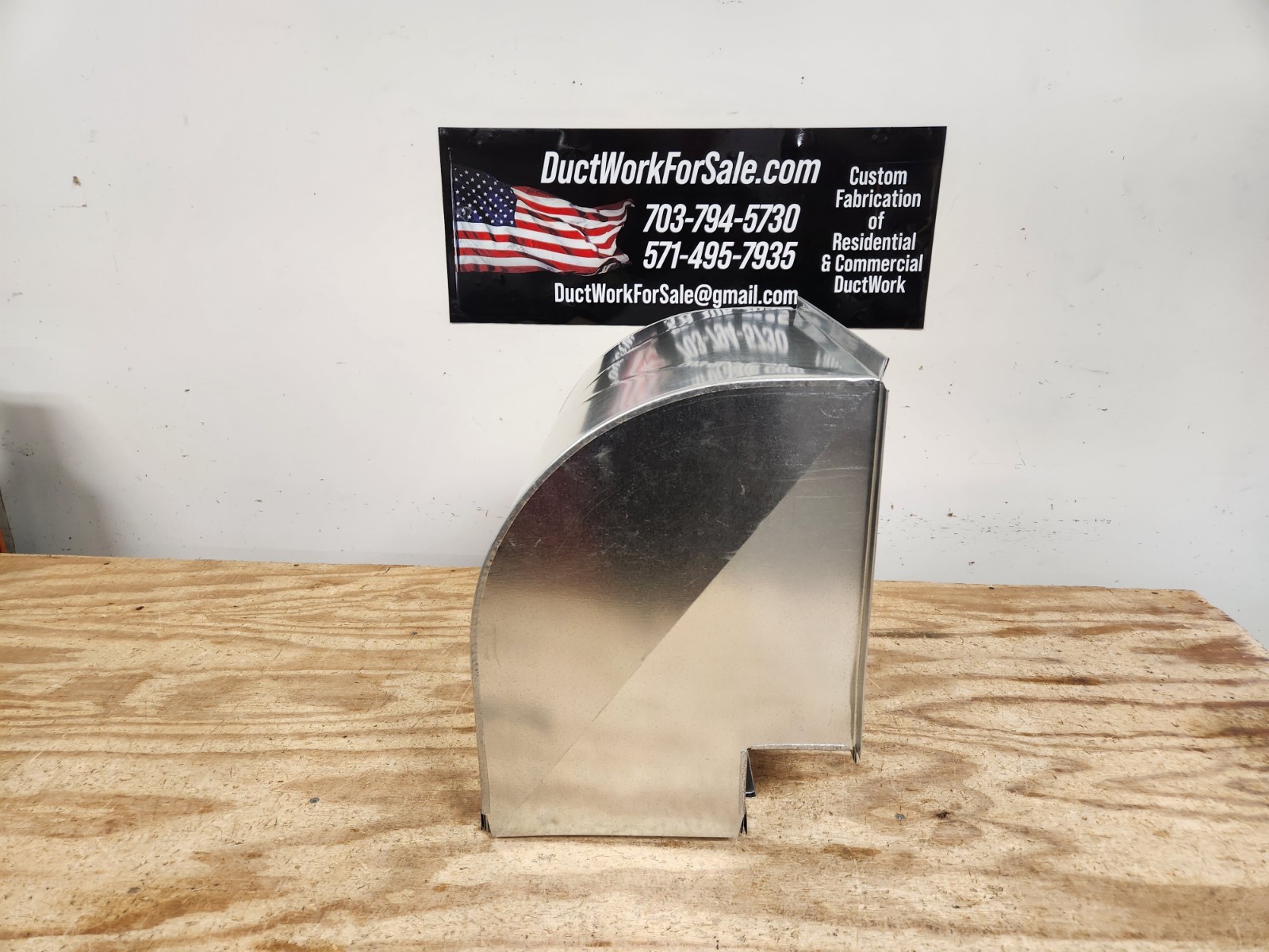 Return Plenum Elbow 14″x20″ to 8″x20″ with Included 14″x20″ Filter Rack Package
