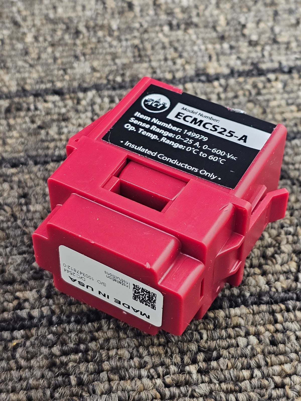 Automotion Components ECMCS25-A Adjustable Switch, Split Core
