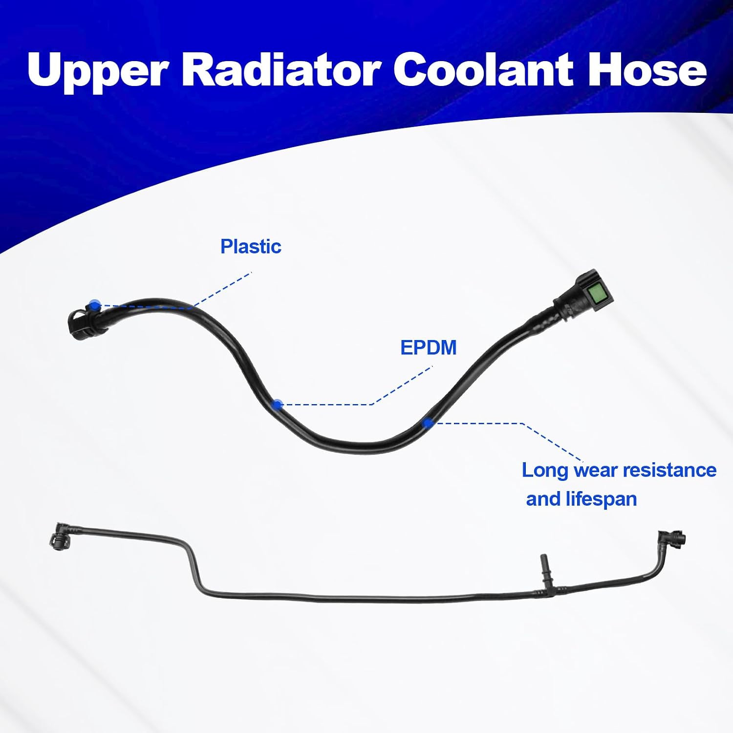 Upper Radiator Coolant Hose Compatible with Discovery 2017-2020 Range Rover 2013