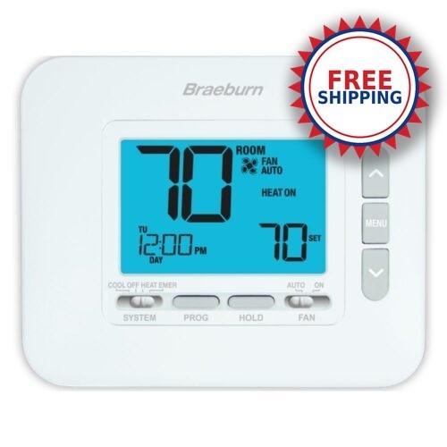 Premier Programmable Thermostat 7-Day 2H/1C – Universal Dehumidify – FREE SHIP