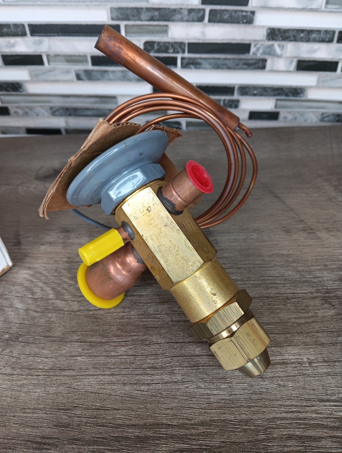 Expansion Valve SVE 3-C 1/2 x 7/8 ODF 5′ 1/4 ODF External Equalizer NOS Sporlan