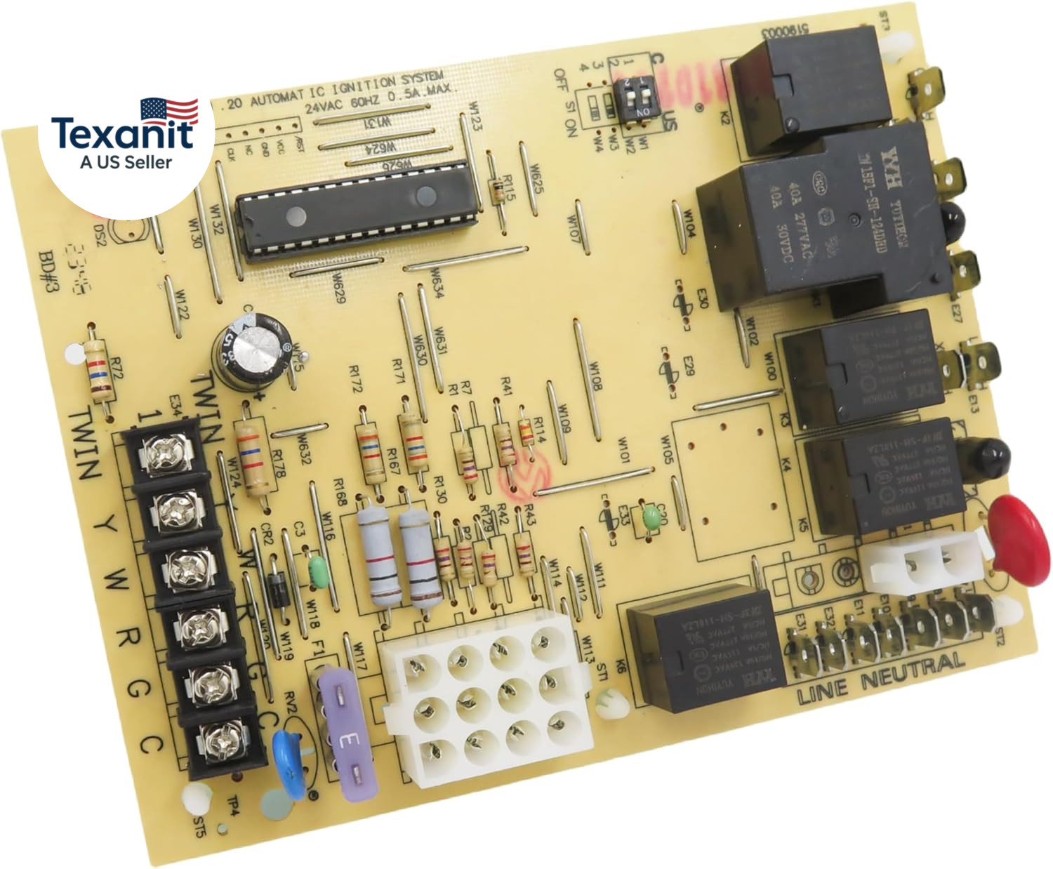 Furnace Control Board 50A55-743,Replacement for Amana/Goodman Furnace Control Ci