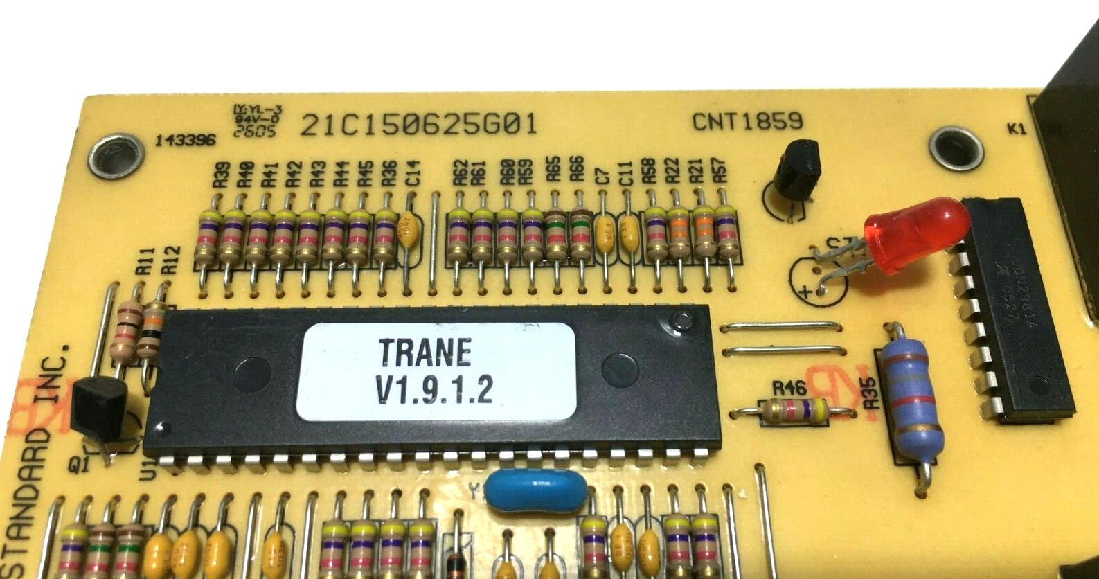 AMERICAN STANDARD TRANE Control Board 21C150625G01 CNT1859 used #D492