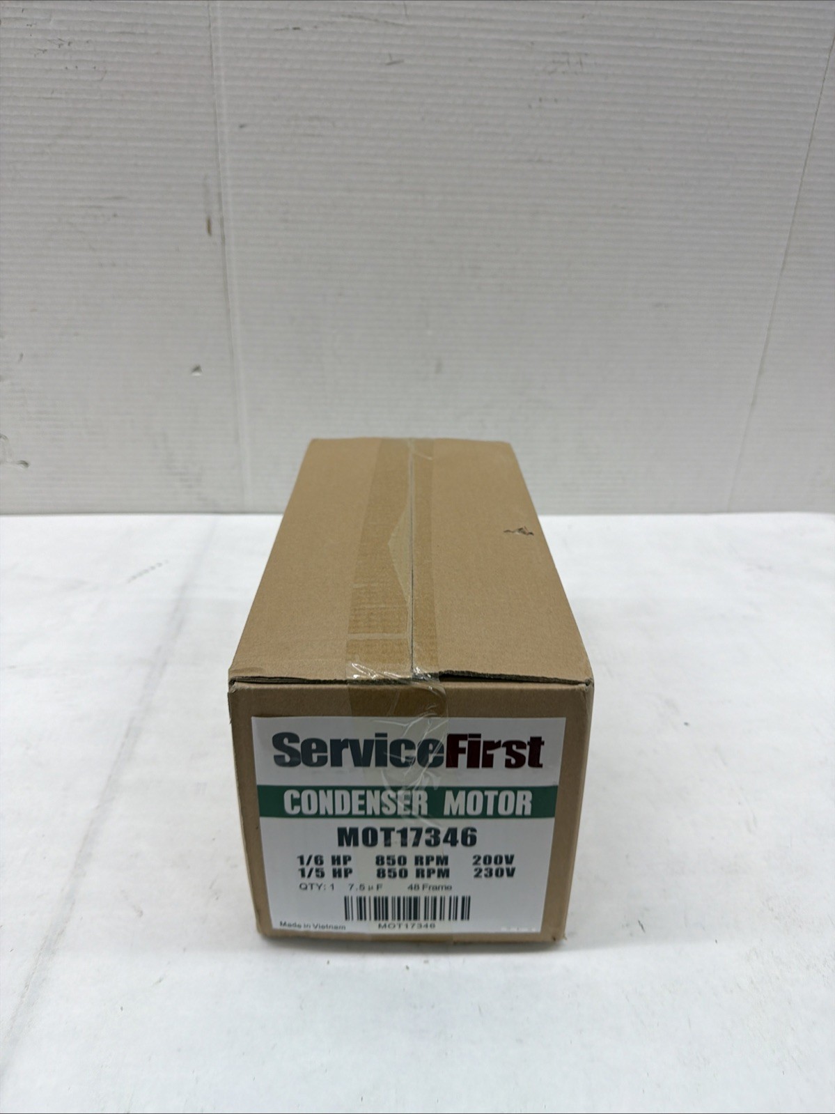 Trane MOT17346 Fan Motor 200-230V 850 RPM