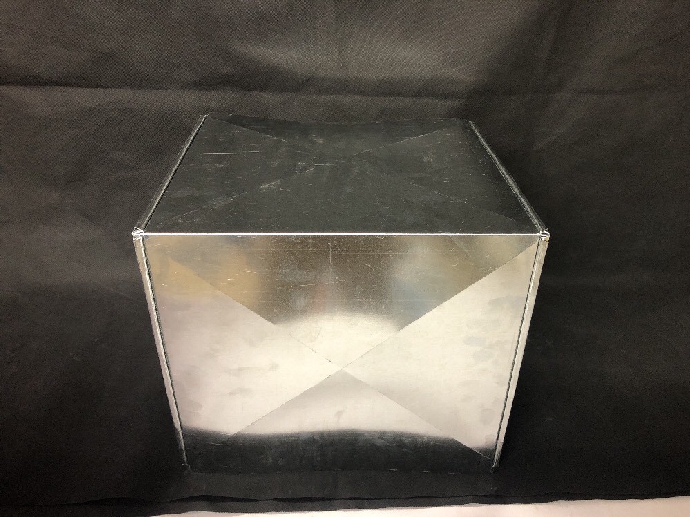 90 Degree Elbow 18 x 18 – 26 Gauge Galvanized Steel Construction Ductwork