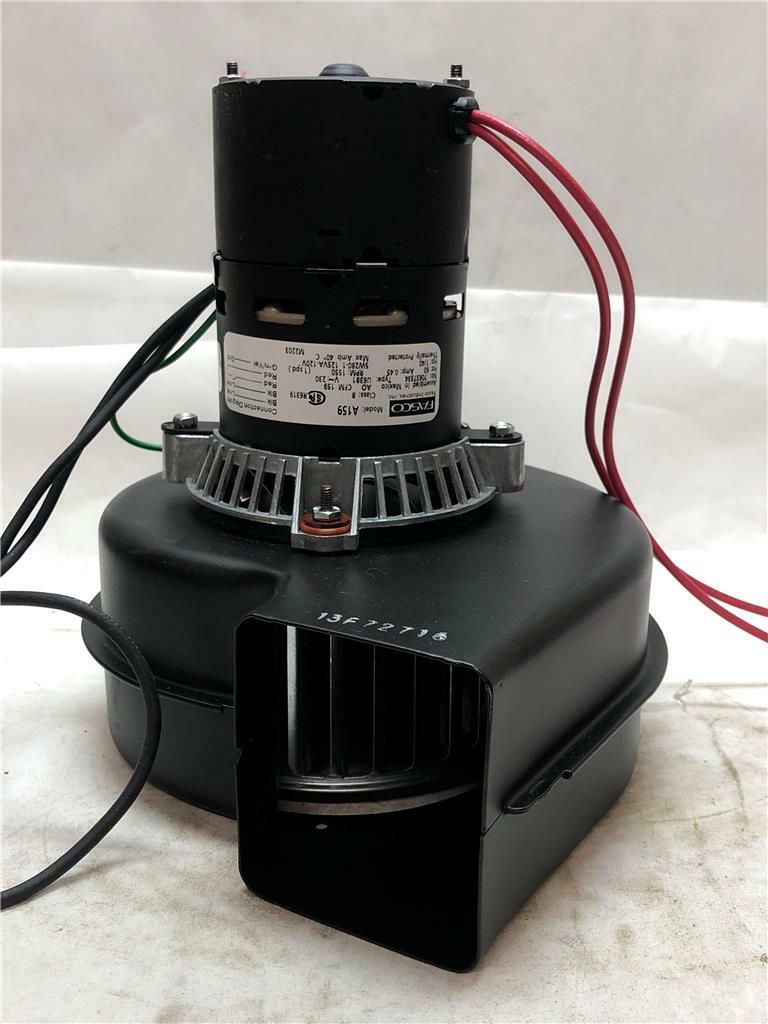 Fasco A159 Shaded Pole Draft Motor 5-1/4″ x 2-7/8″ Wheel Sealed Ball Bearing