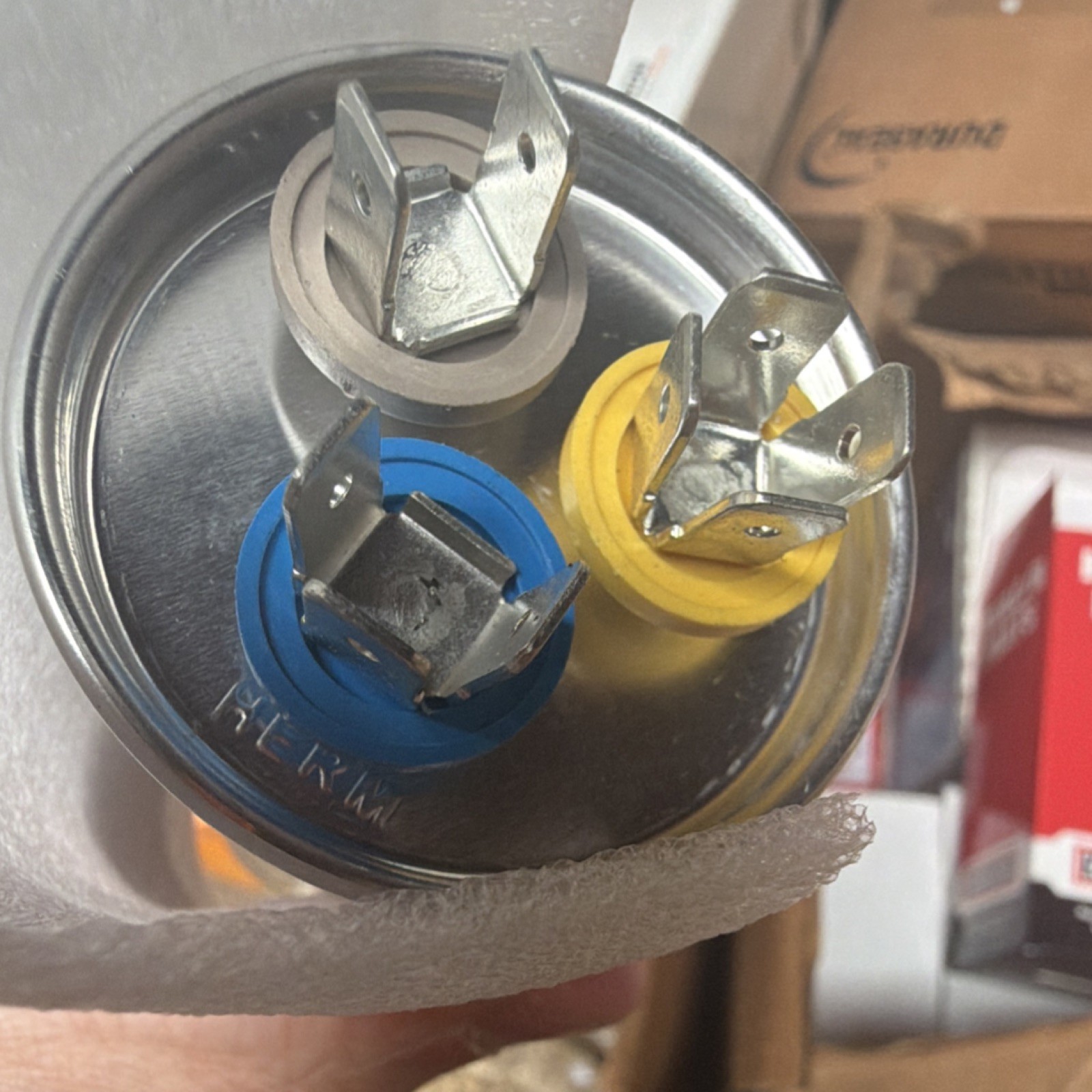 Totaline P291-3054RS 30+5 MFD Dual Run Capacitor 370/440VAC Universal HVAC/R