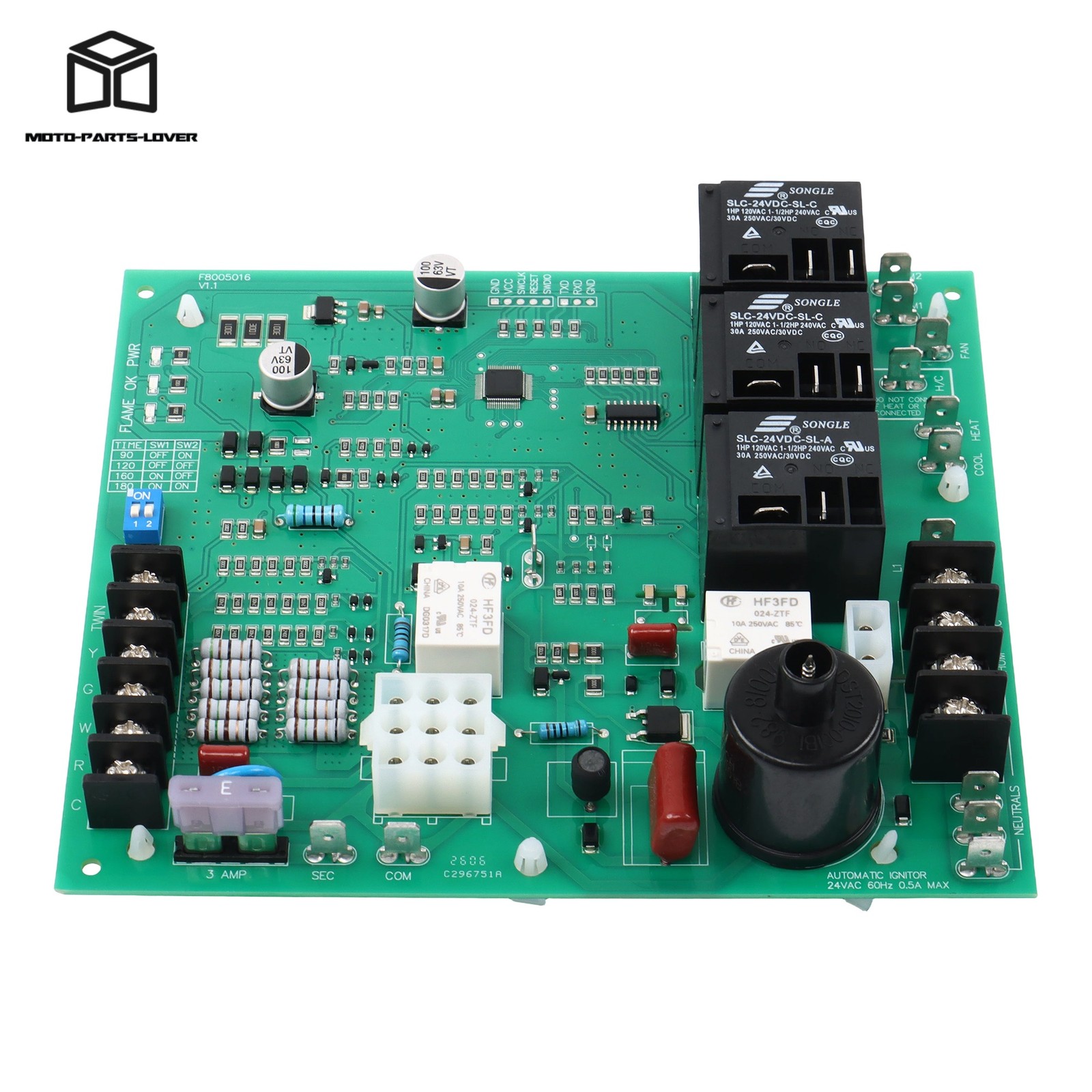 Furnace Control Board Gas Furnace Circuit Board 62-24140-02 1028-928 62-24140-04