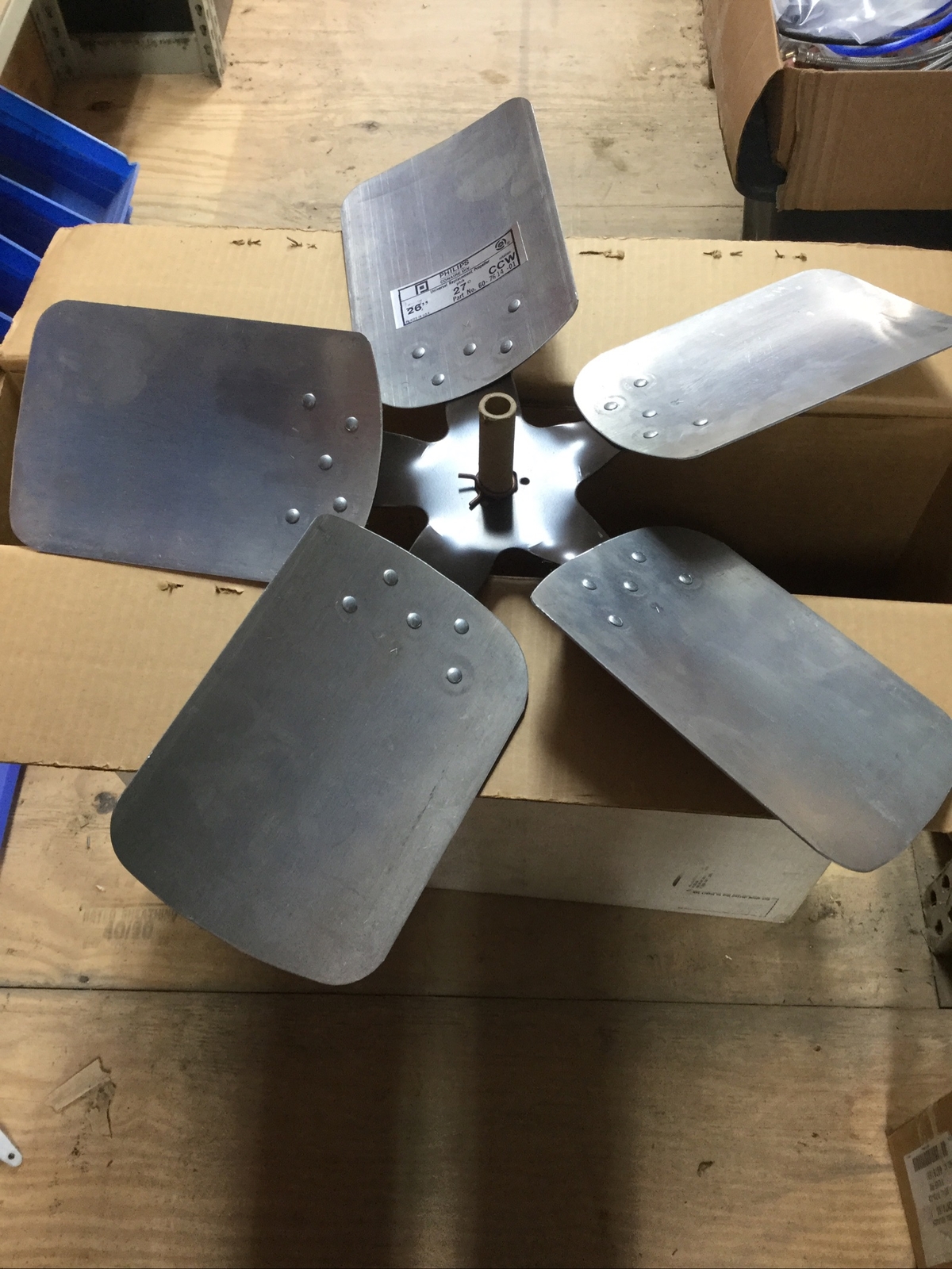 60-7614-01 Lau 26″ Diameter 27 Degree 5 Blade CCW