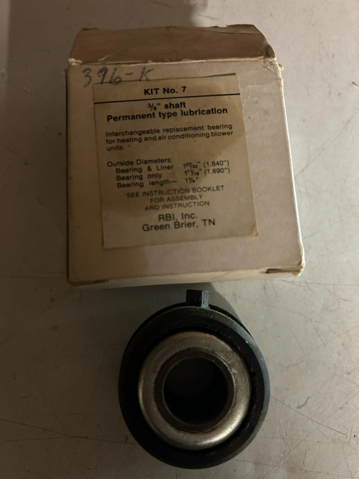 Randall Kit No.7 3/4 Inch Shaft Deep Well Blower Bearing Permanent Lubrication