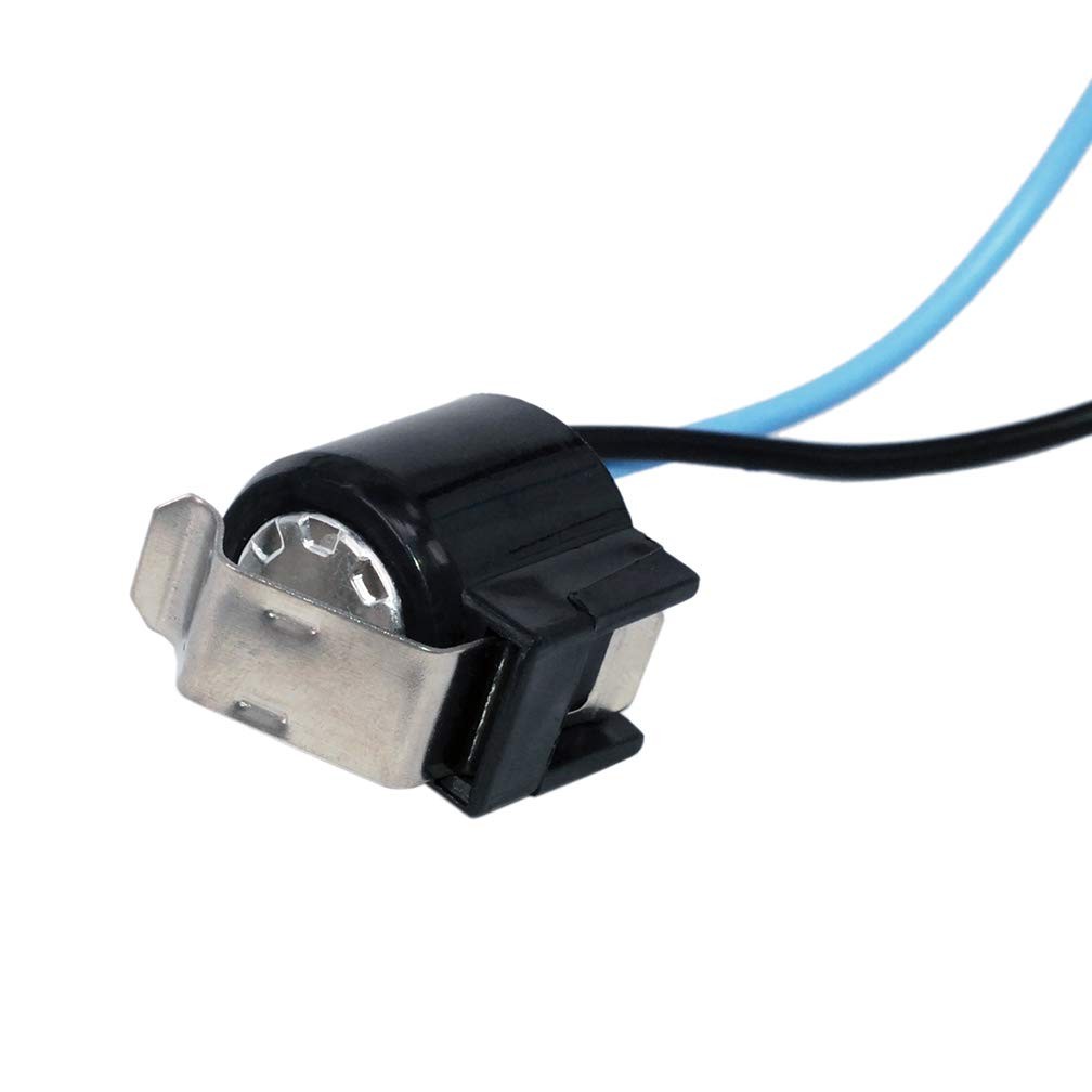 Ansoon 5303918214 Refrigerator Defrost Bi-Metal Thermostat Compatible Black