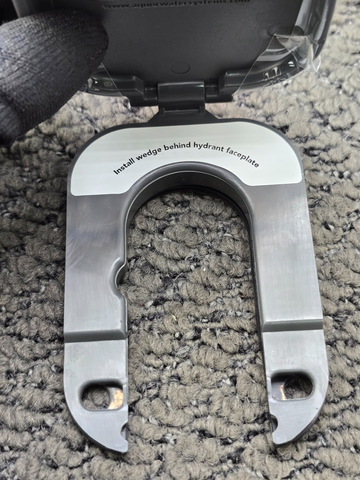 Aquor MC-V2P Marine-Grade Brushed Stainless Steel Debris Cover For V2+ Hydrants