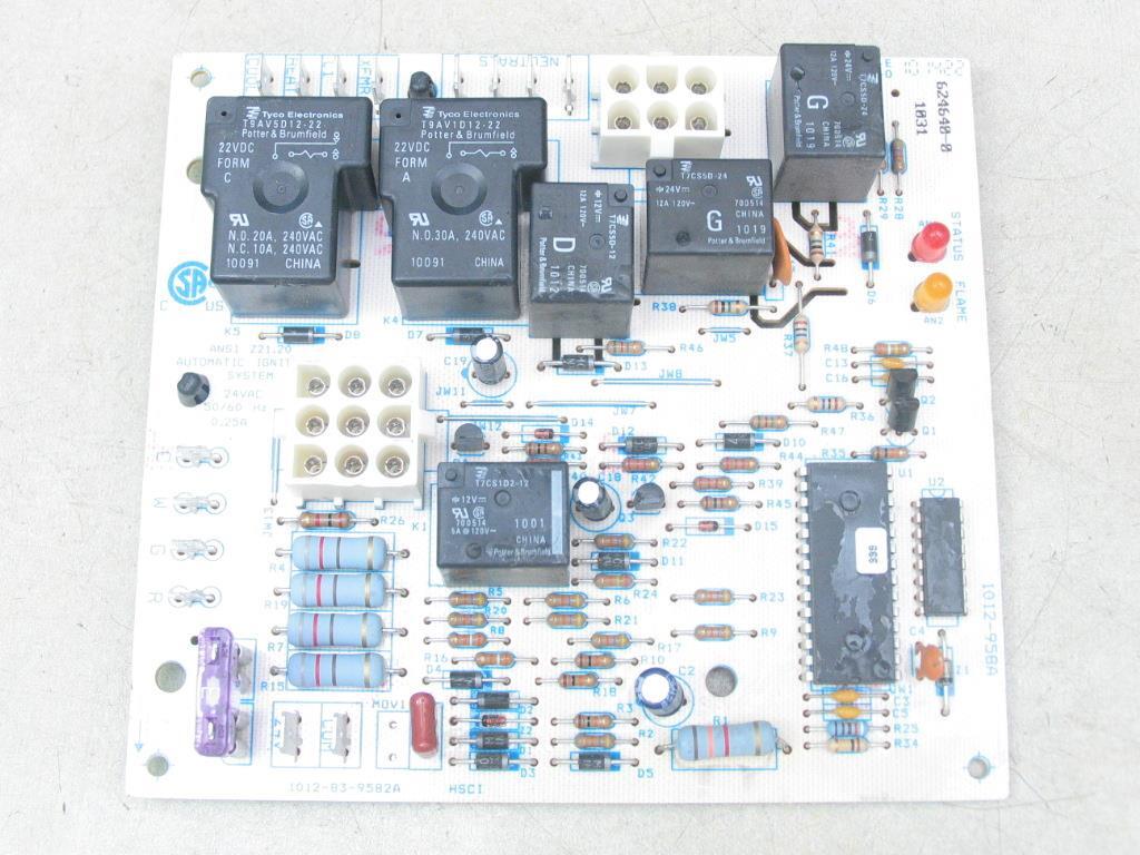 Nordyne Intertherm Honeywell 1012-958A Furnace Control Circuit Board 624640-0