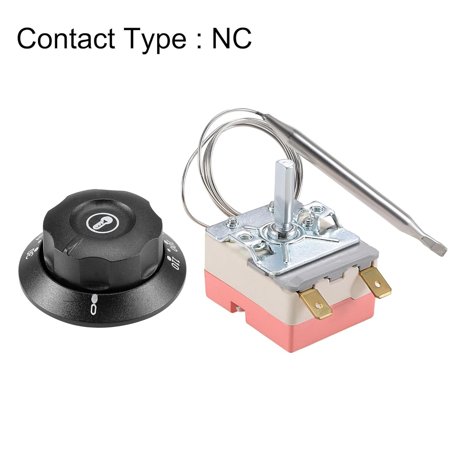 NC 250V 16A 110C Temperature Control Switch Capillary Thermostat for Oven Refrig