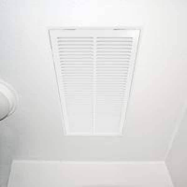 14 in x 20 in Steel Return Air Filter Grille Vent Cover HVAC Register