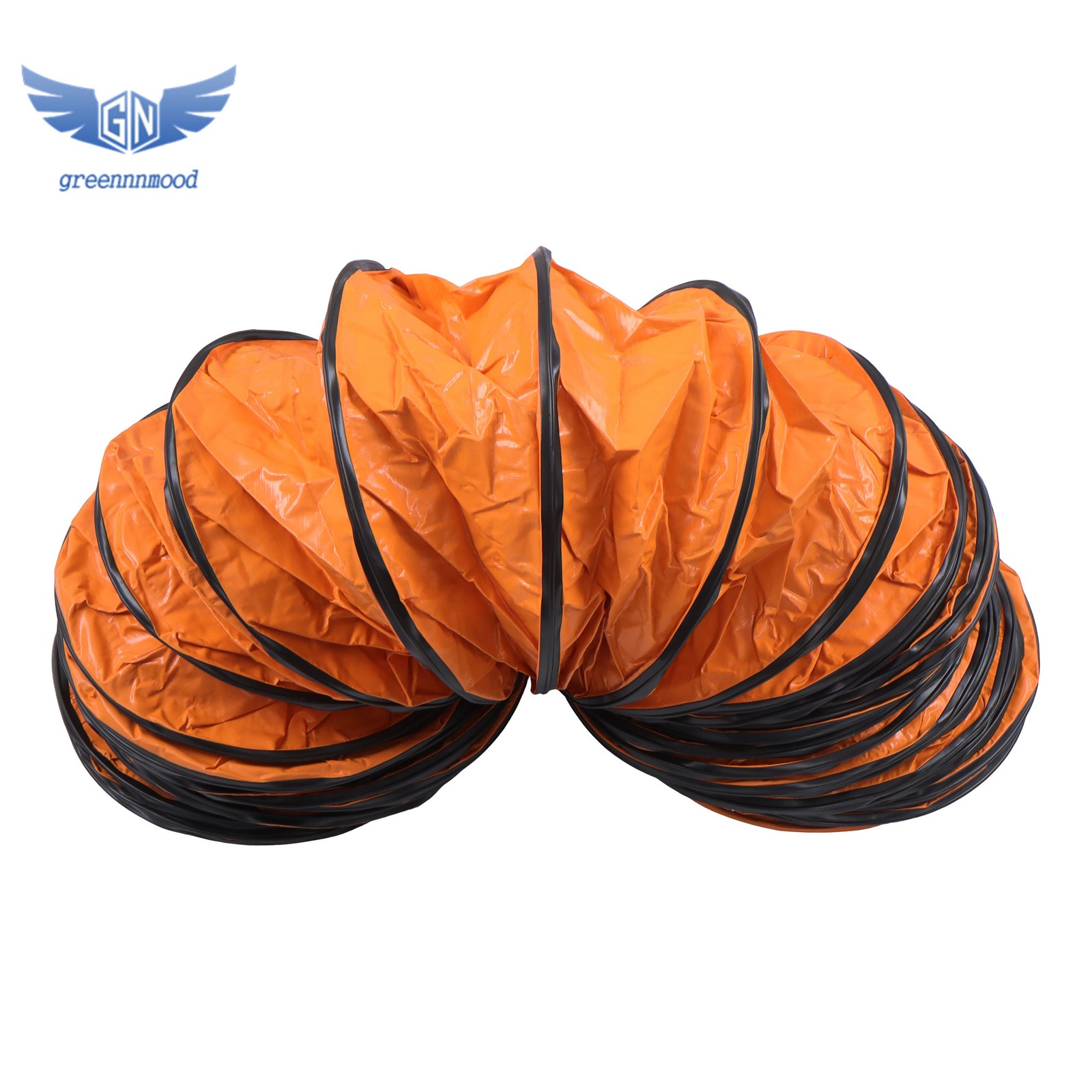 12″ PVC Flexible Ducting 32FT Fit For Ventilator Hoses Strong Flame Retardant