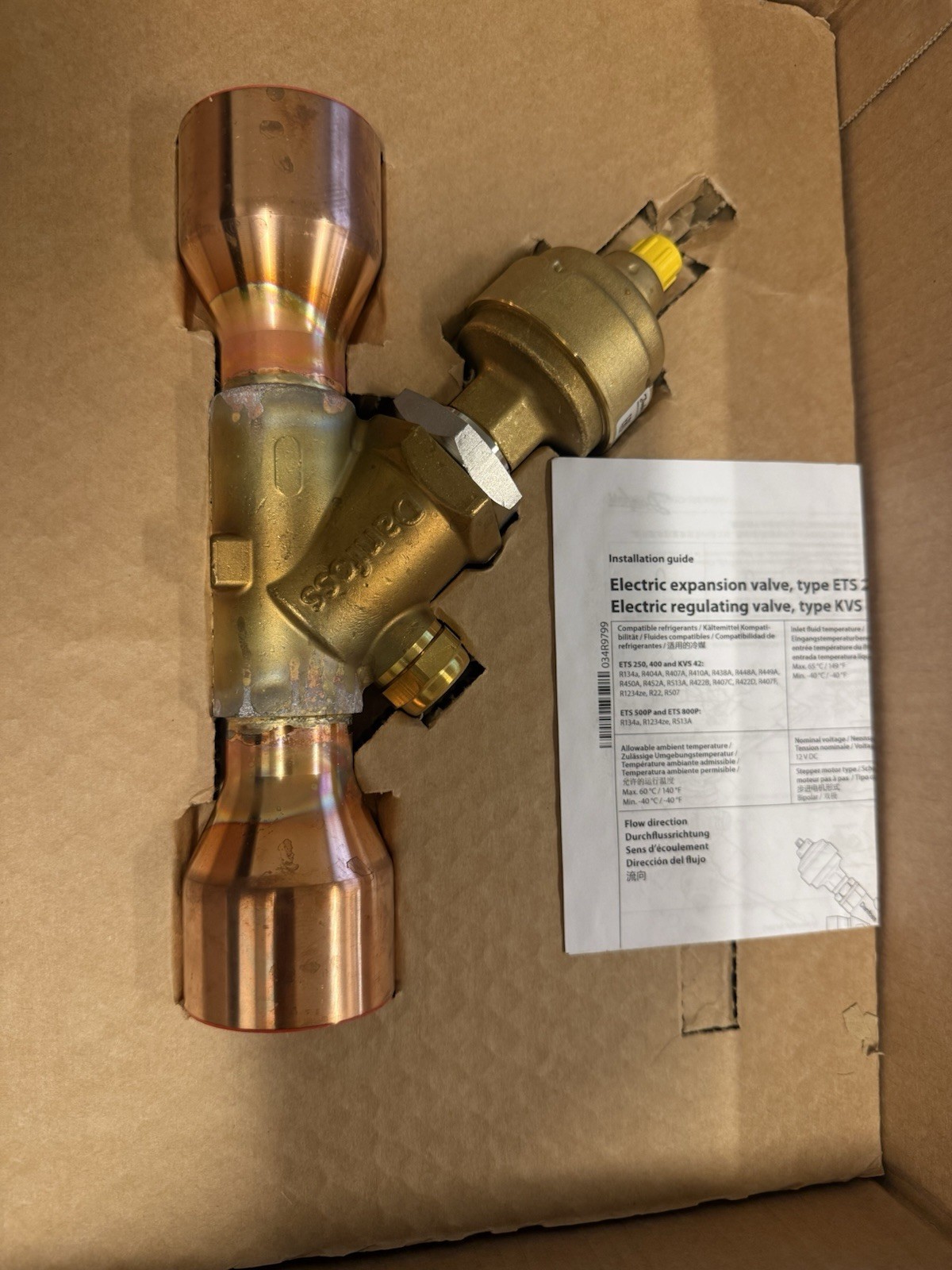 York Electronic Expansion Valve 02545017000