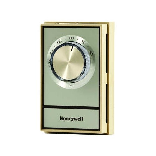 T498B1553 Brush Gold DPST Thermostat
