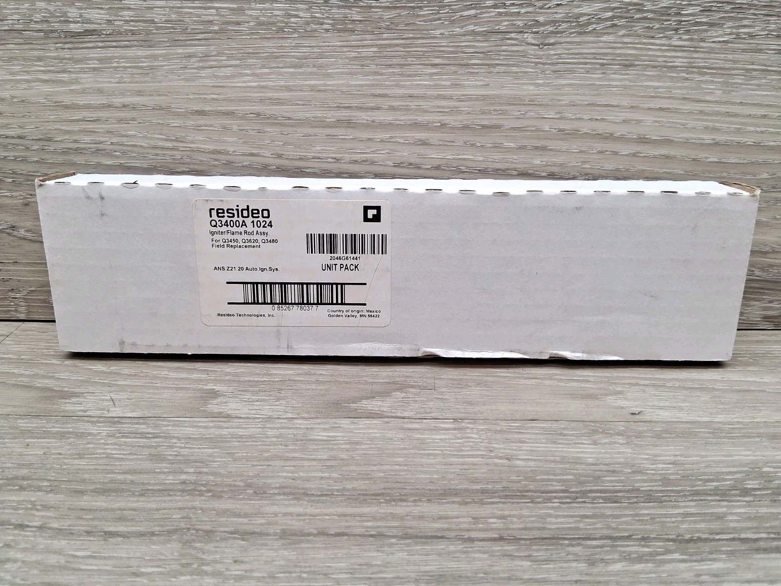 Honeywell (Resideo) Q3400A1024 Flame Rod Assembly, 30″ Ignition Wire for Q3450