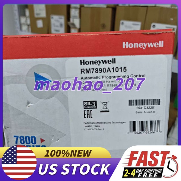 Honeywell RM7890A1015 Burner Control 120V, New Original