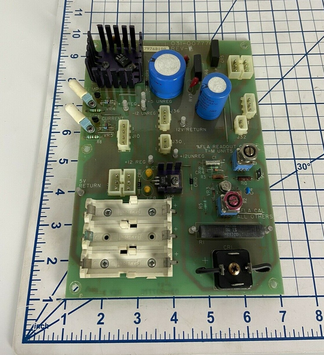 York 031-00777C Rev F Chiller Starter Control Board *WARRANTY INCLUDED*