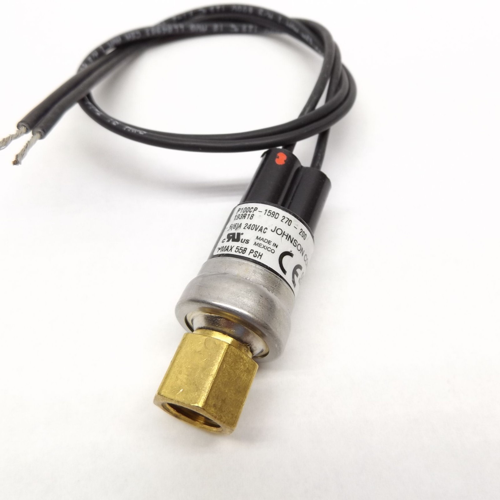 Johnson Controls P100CP-159C Encapsulated Pressure Control 270 / 200 Psig