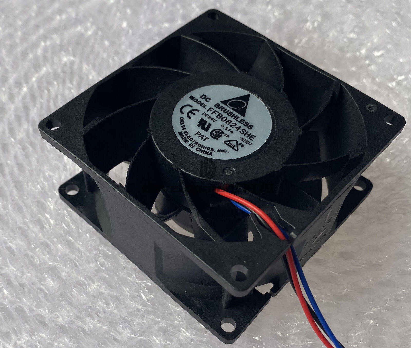 ONE New Delta FFB0824EHE/VHE/SHE industrial cooling fan 8CM 8038 24V inverter