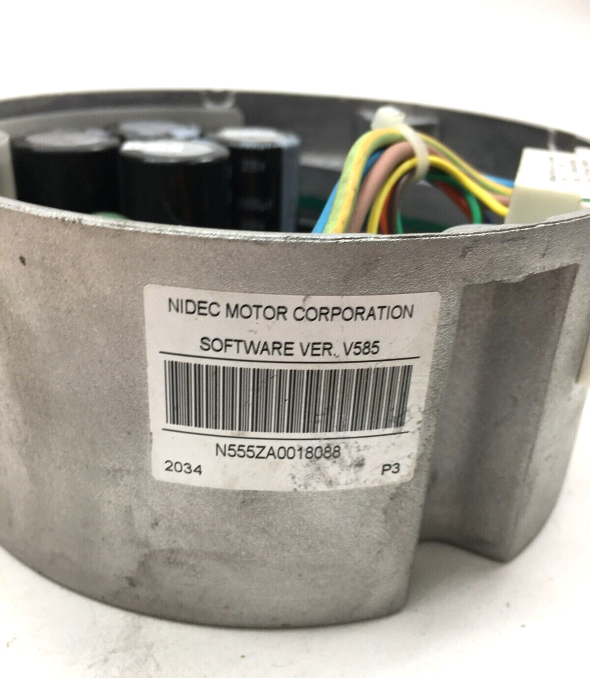 NIDEC Programmable ECM Module ONLY HD52MM231 240V 1HP CCW LE Ver V585 used #Z600