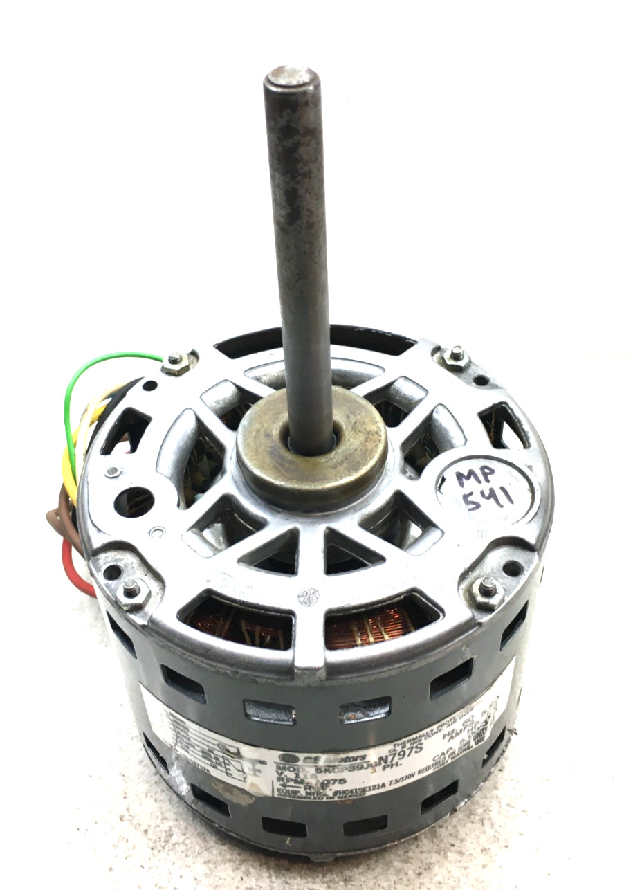 GE 5KCP39JGN797S Furnace Blower Motor 1/3HP 1075RPM 115V 1PH HC41SE121A #MP541
