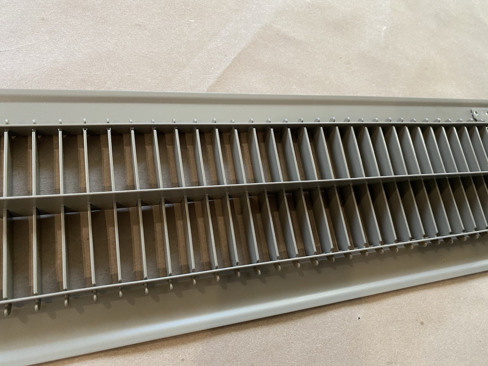 HVAC Premium 4″ X 16″ or 16″ X 4″ Heavy Duty Walkable Floor Grille Fixed Blade
