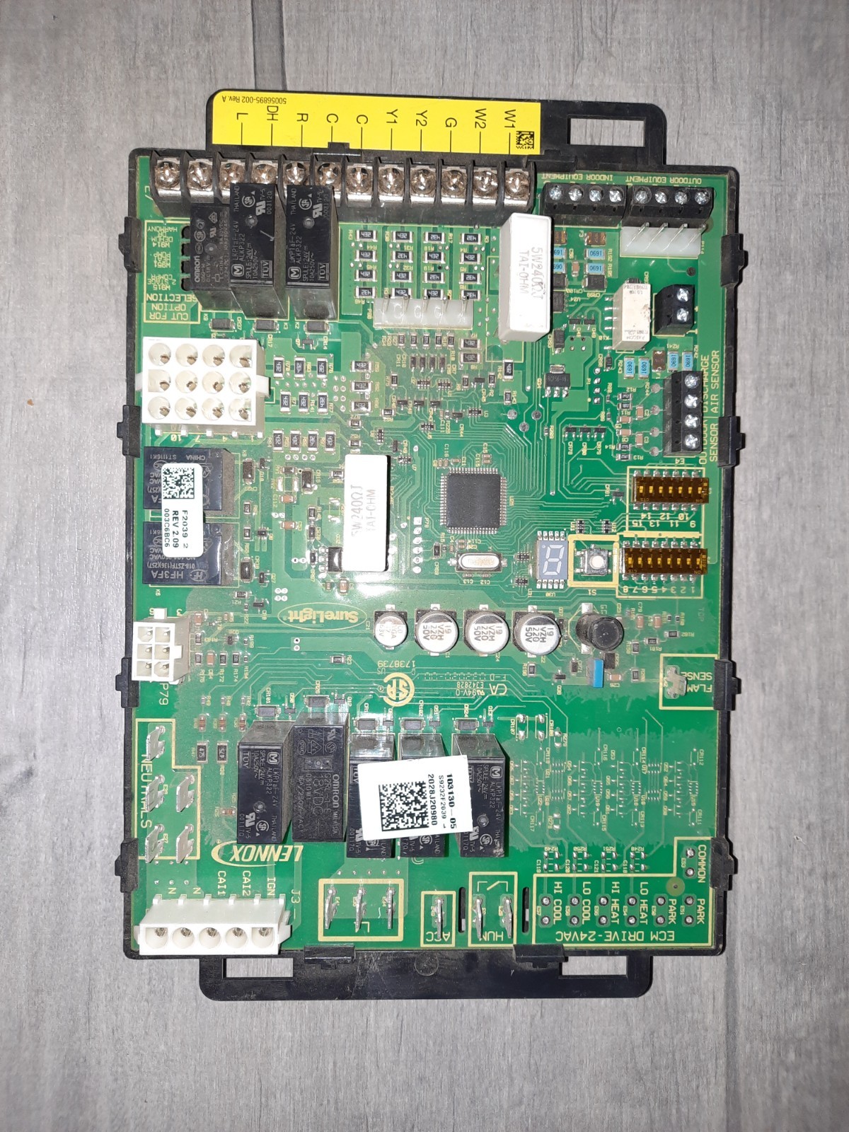 LENNOX 103130-05 Control Circuit SureLight S9232F2039 2028J20980 (AB 1469) H3