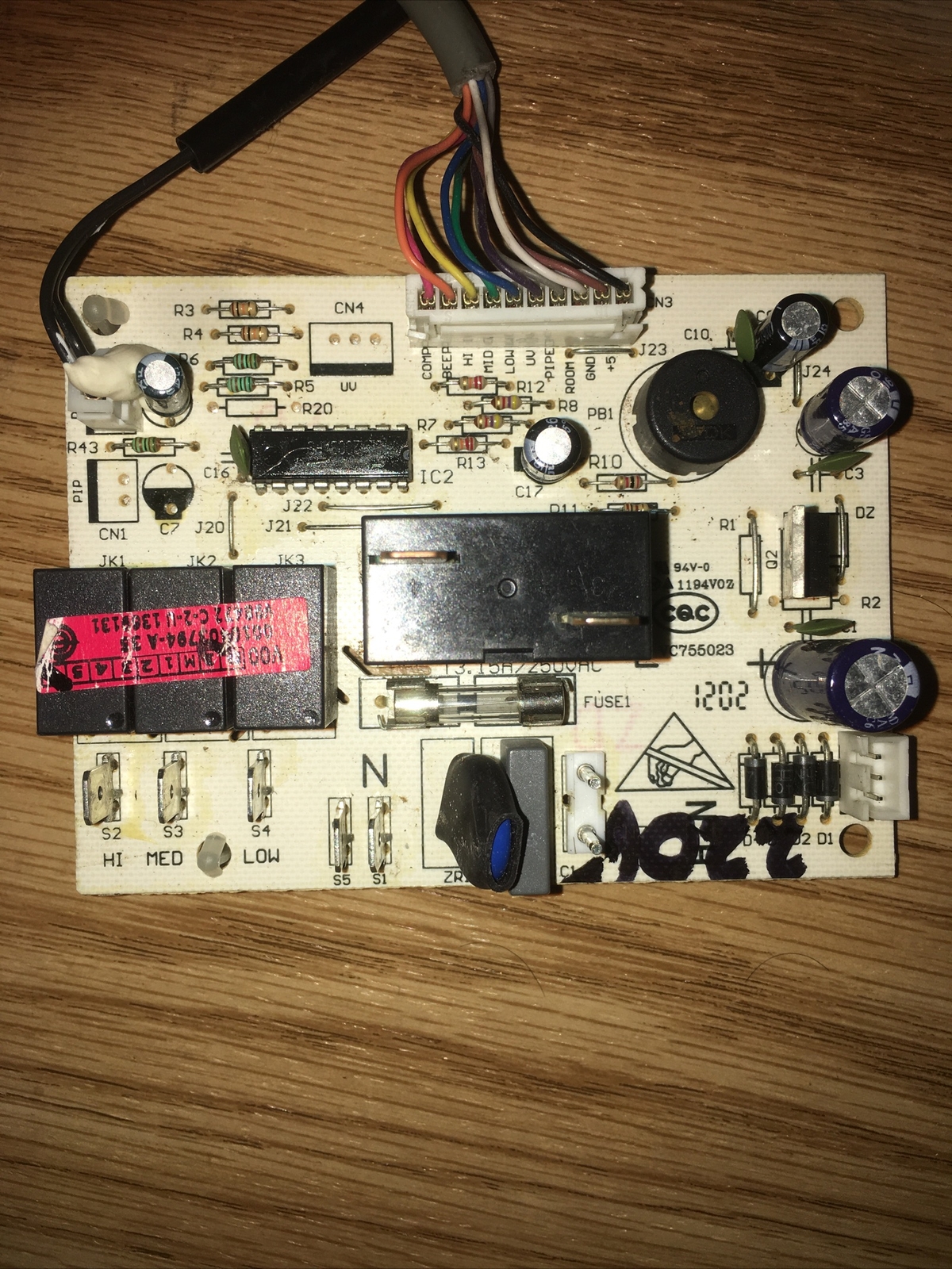VC755023 / QC1194VOZ Control Board for Air Conditioning Unit