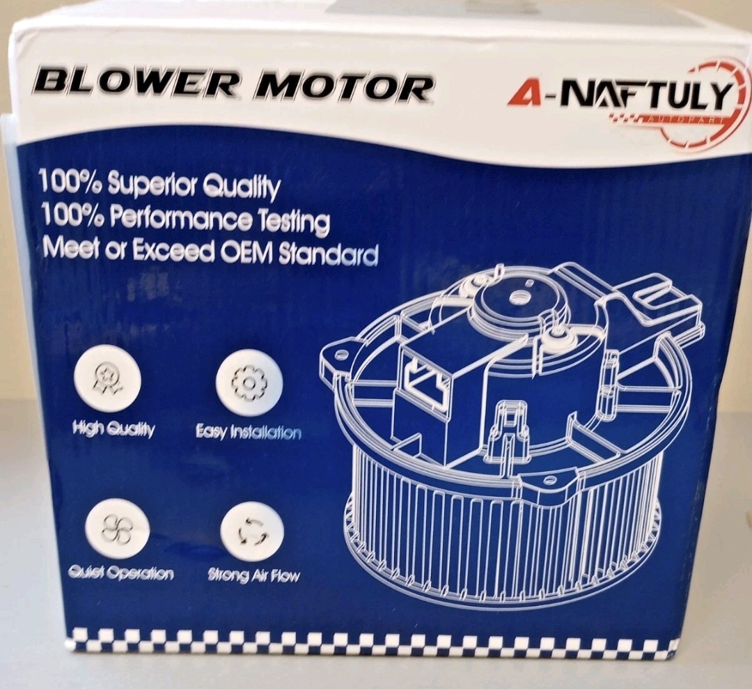 A-NAFTULY HVAC Heater Blower Motor Fan Assembly 6L1Z19805B 700236 – NEW!