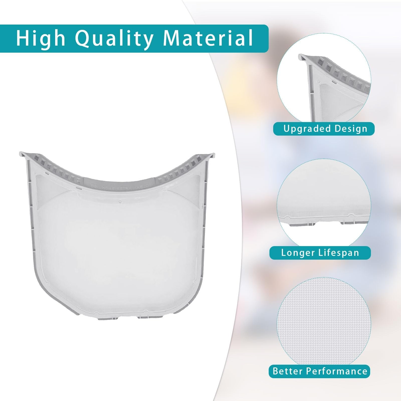 MZY LLC Upgraded ADQ56656401 Dryer Lint Filter Ken-more