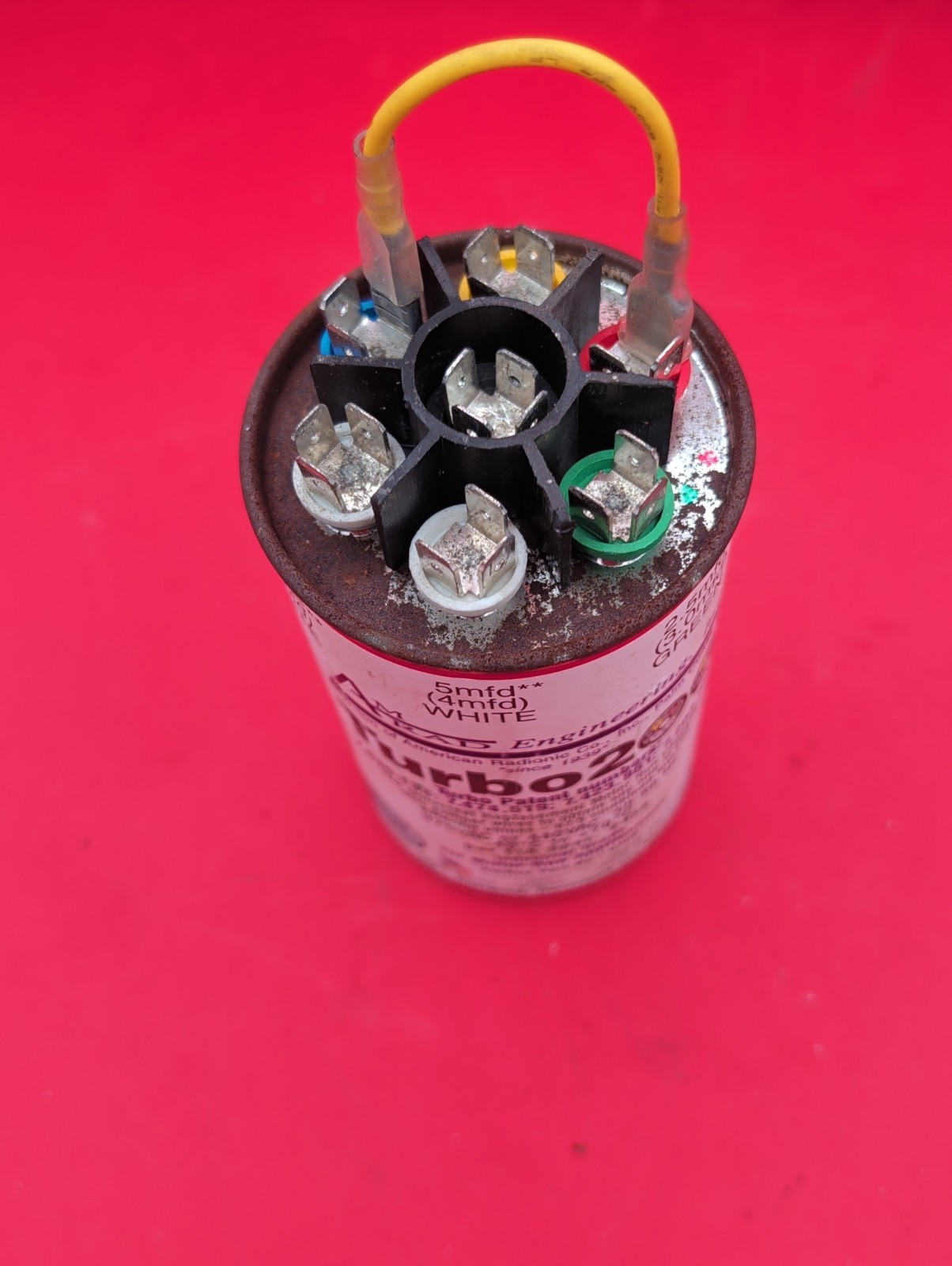 Turbo200 UNIVERSAL MOTOR – RUN CAPACITOR AMRAD W/ 1 Jumpers