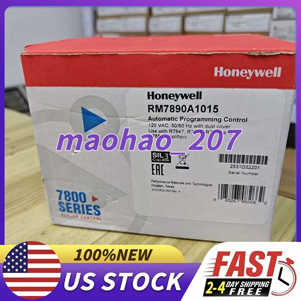 Honeywell RM7890A1015 On/Off Primary Control Burner Control Brand New Fast Ship