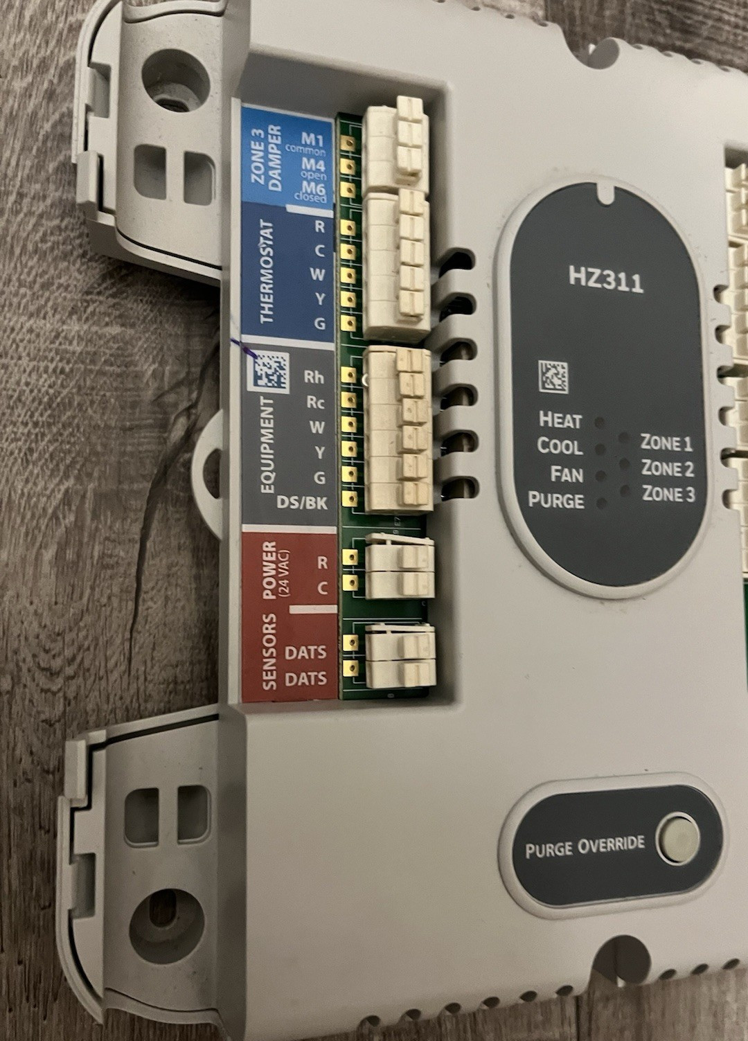 Honeywell Home HZ311 TrueZONE System Control Panel
