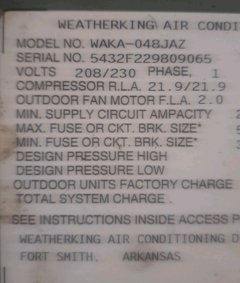 GE 5KCP39GGS325S Condenser Fan Motor 51-21853-11 1/3 HP 230V 1075RPM (Loc: C1T4♧
