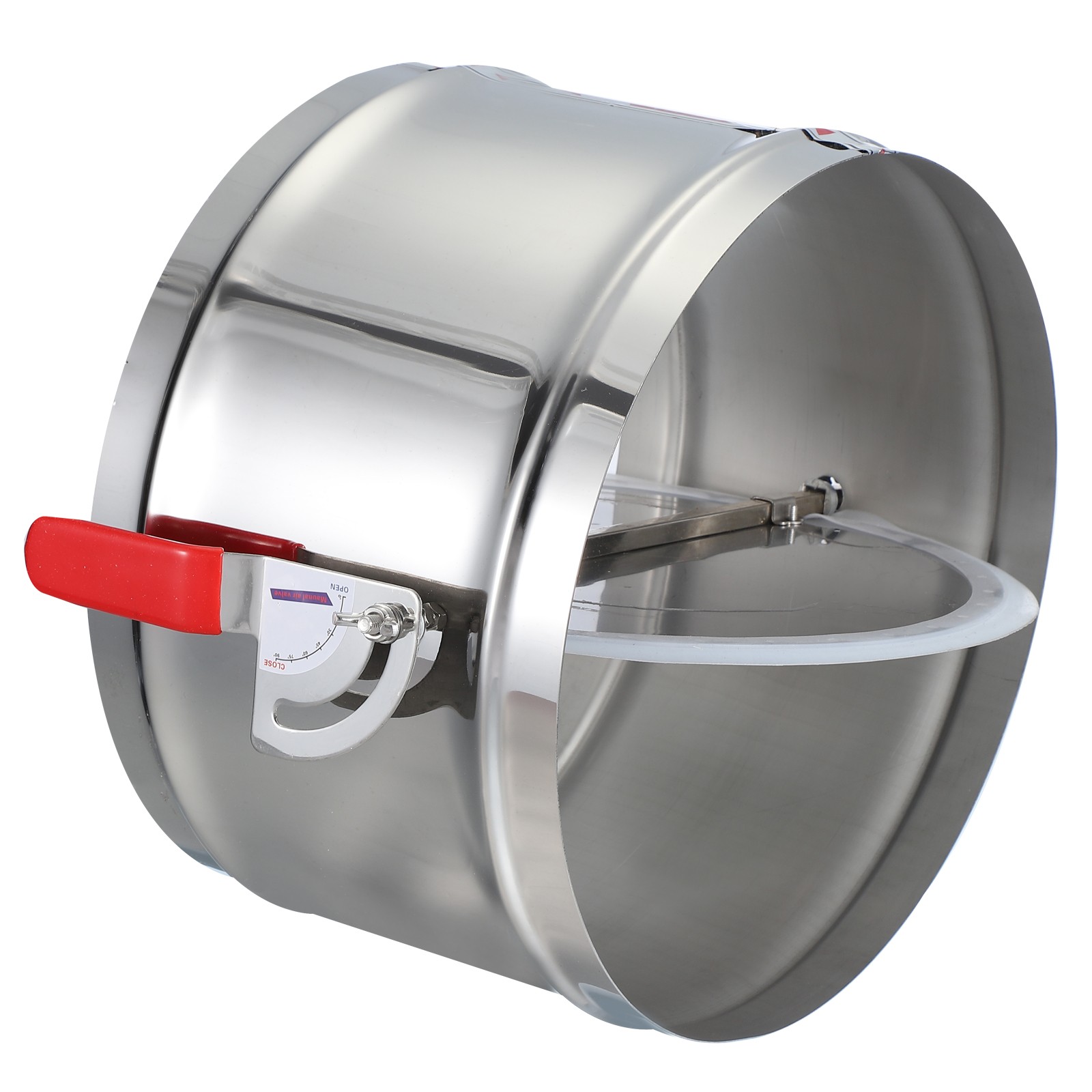 HVAC Duct Manual Volume Backdraft Damper 12″ Airflow Ducting Branch Vent