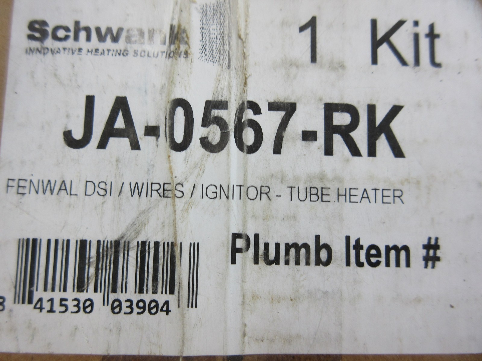 FENWALL 35-615947-997 SCHWANK INFRASAVE JA-0567-RK TUBE HEATER IGNITION MODULE