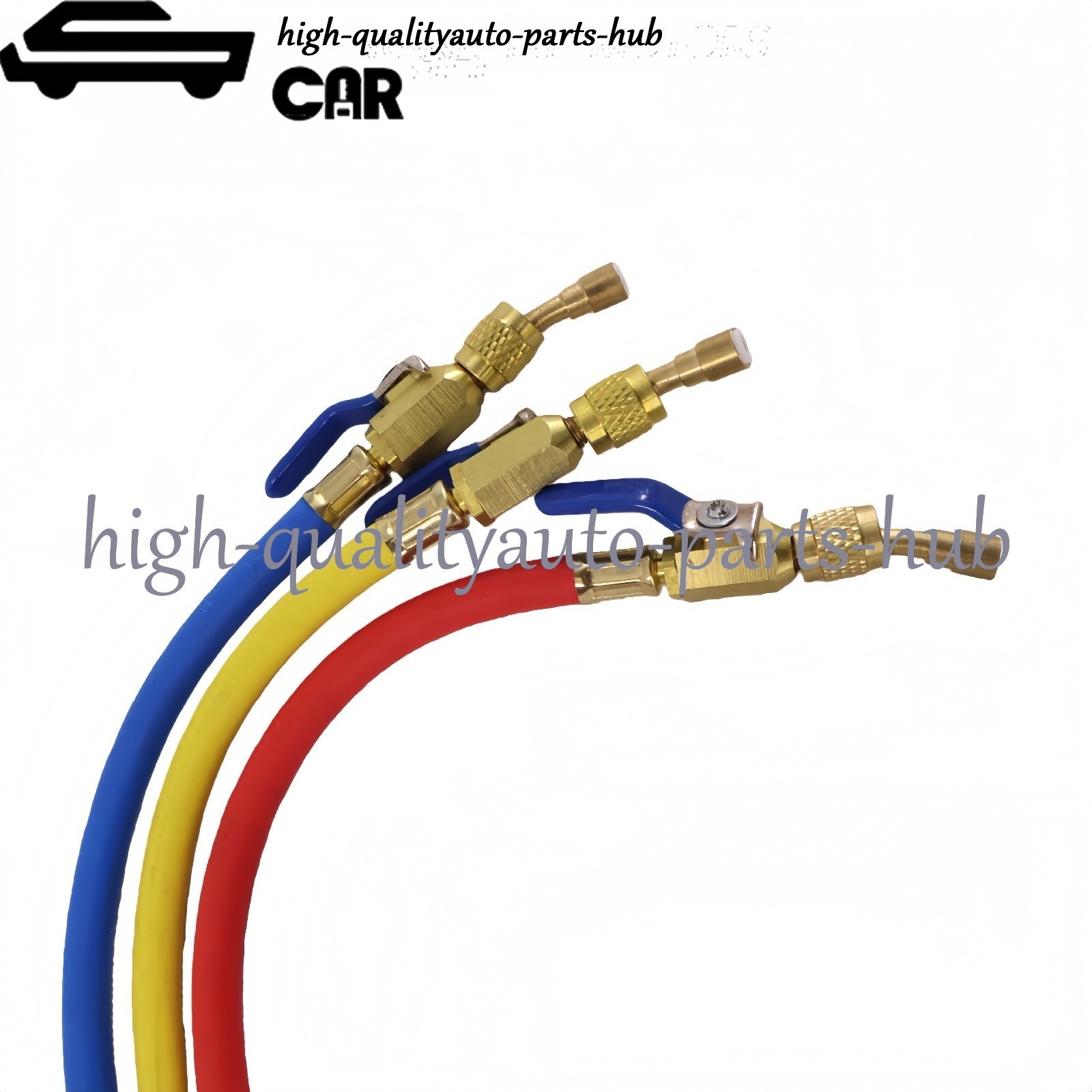 3Pack 29986 Plus II 1/4″ Hose with Compact Ball Valve 72″ for R-410A Refrige US