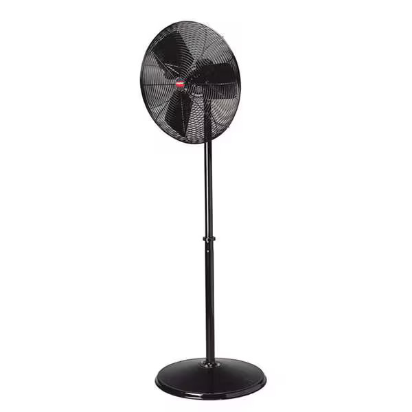 Dayton Light Duty Industrial Fan, Ceiling, Wall Mount, 20 in Blade Dia, 115V,